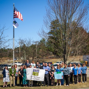 Donate Life Month Flag Raising Ceremony 2024 featured image